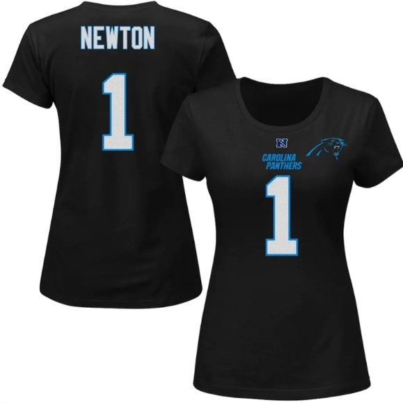 Tops - NFL Official #1 NEWTON (Panthers) ladies tee